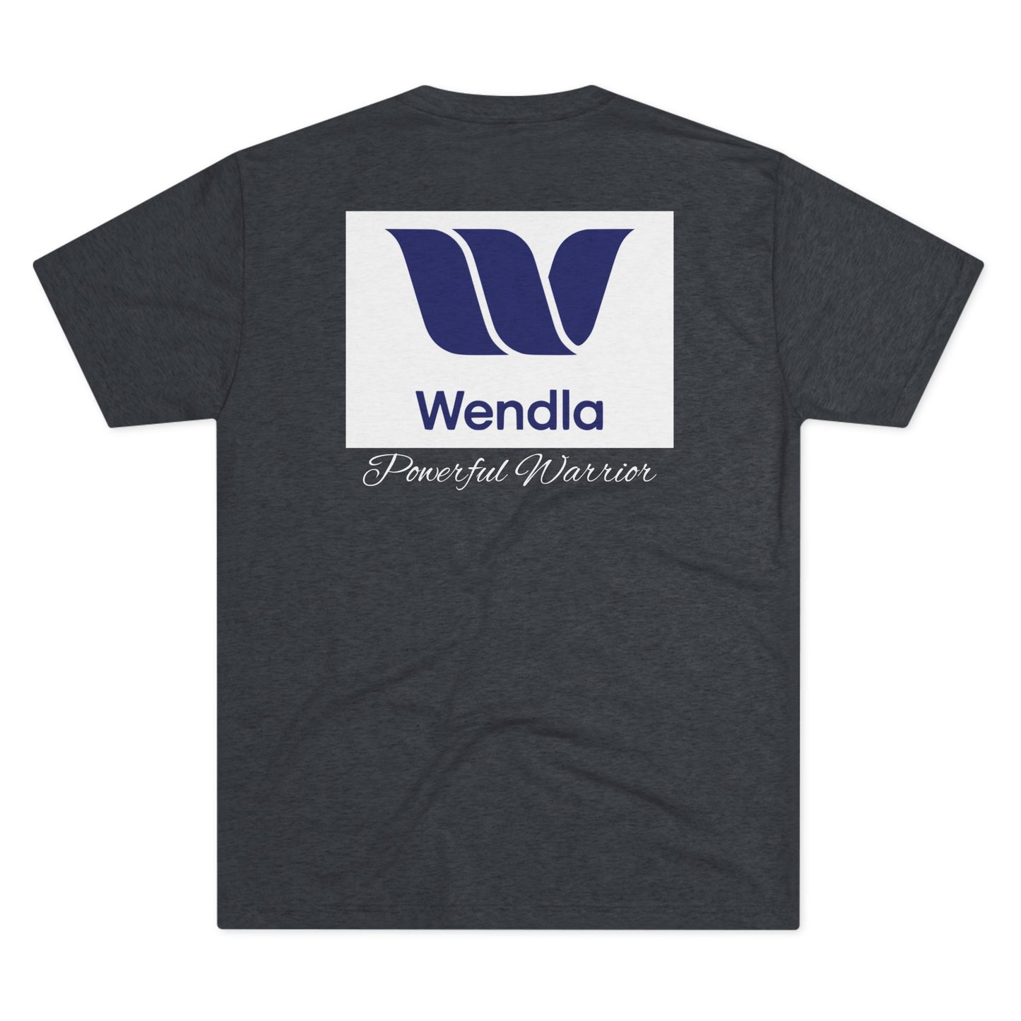 Copy of Unisex Tri-Blend Crew Tee - Powerful Warrior Graphic T-Shirt, Motivational Gift, Casual Wear, Inspirational Apparel, Everyday Comfort