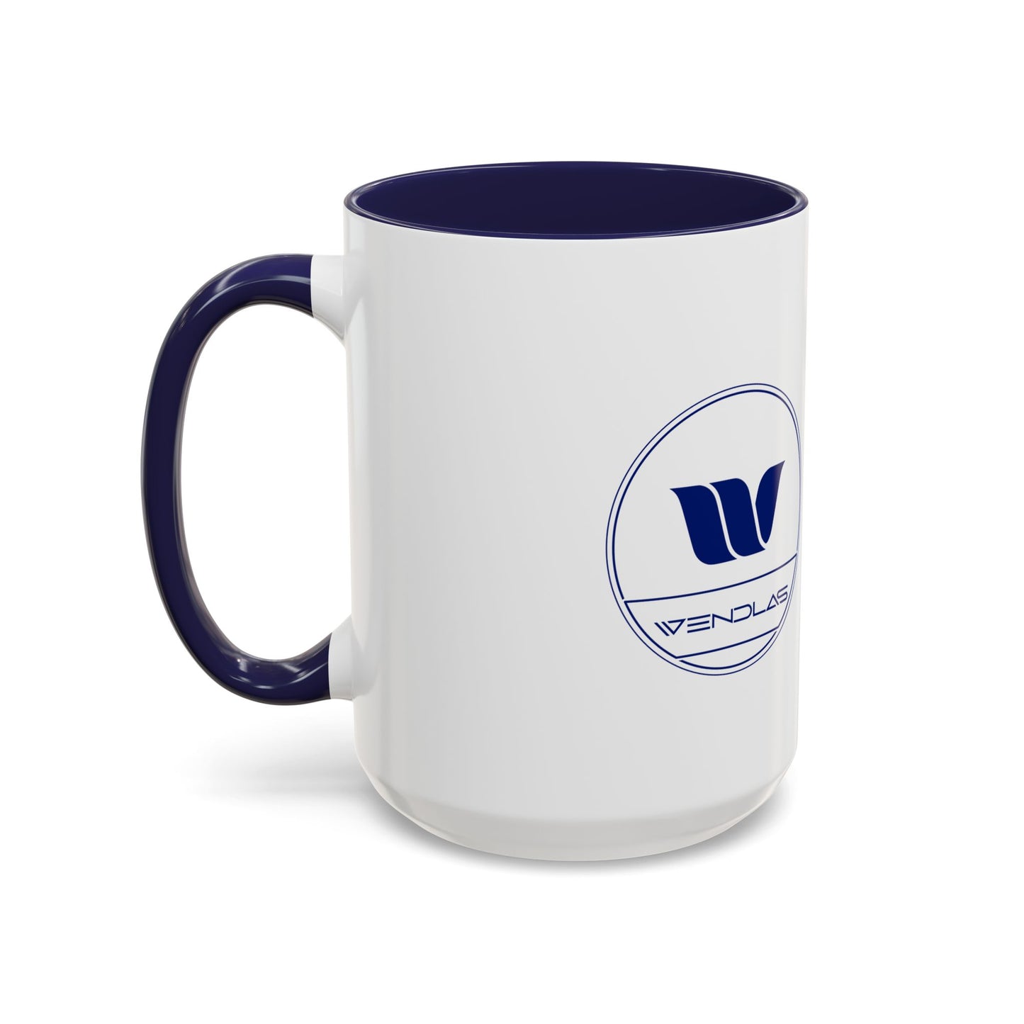 Stylish Modern Coffee Mug, Perfect for Office Use, Personalized Gift, Navy Blue Design, 11oz 15oz Option, Coffee Lovers Delight