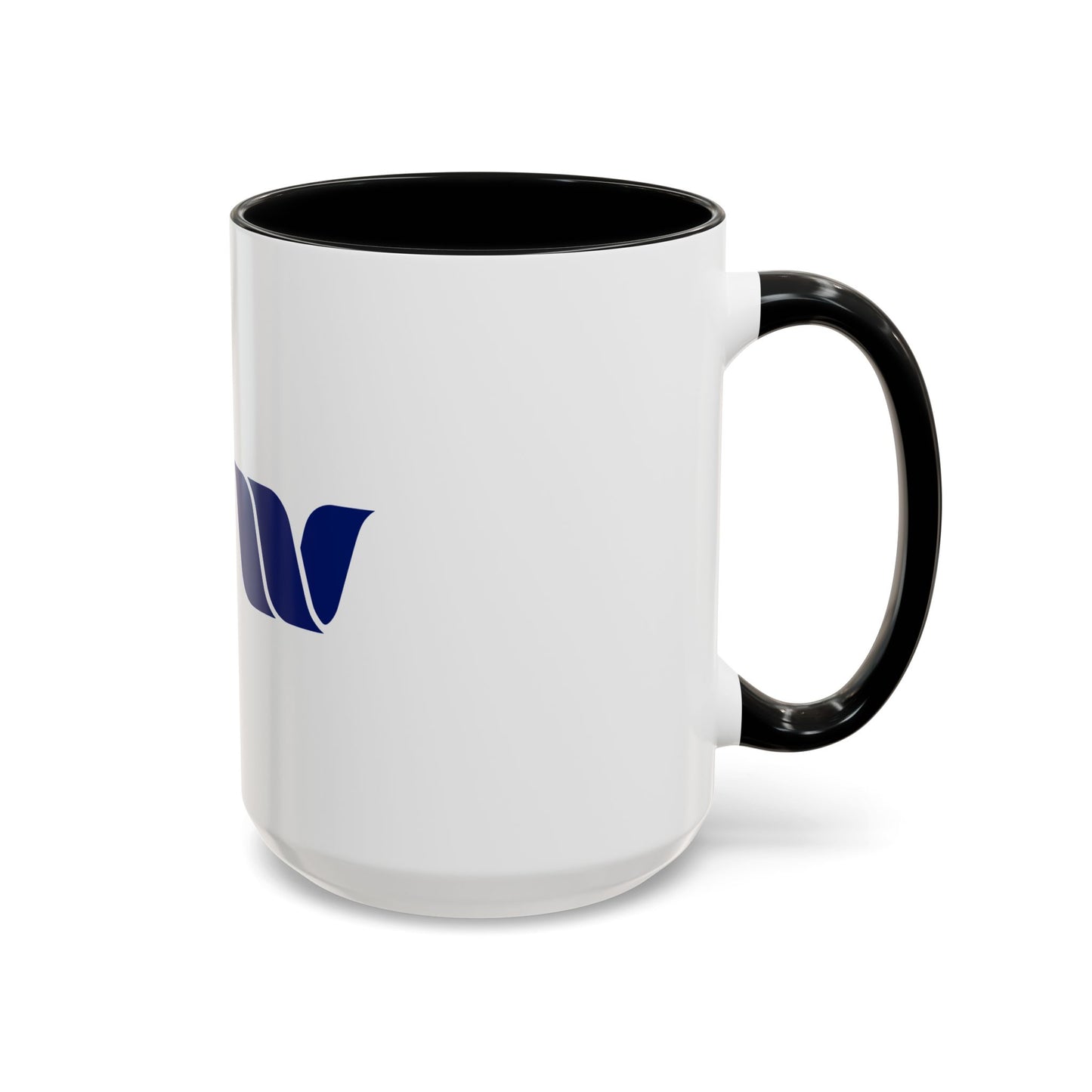 Stylish Modern Coffee Mug, Perfect for Office Use, Personalized Gift, Navy Blue Design, 11oz 15oz Option, Coffee Lovers Delight
