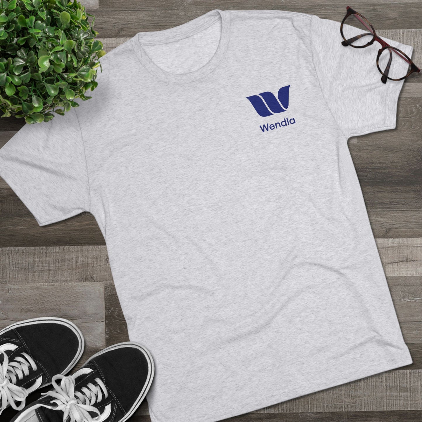 Unisex Tri-Blend Crew Tee - Powerful Warrior Graphic T-Shirt, Motivational Gift, Casual Wear, Inspirational Apparel, Everyday Comfort