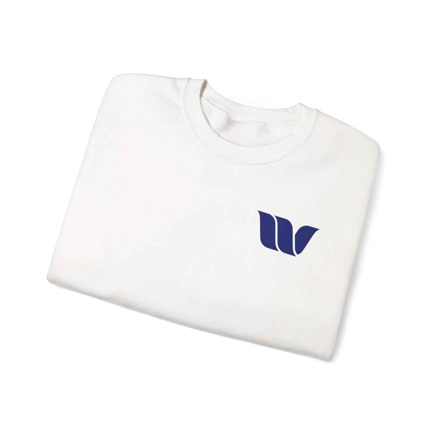 Unisex Heavy Blend™ Crewneck Sweatshirt with Modern Logo | Perfect for Casual Wear, Gifting, and Every Occasion