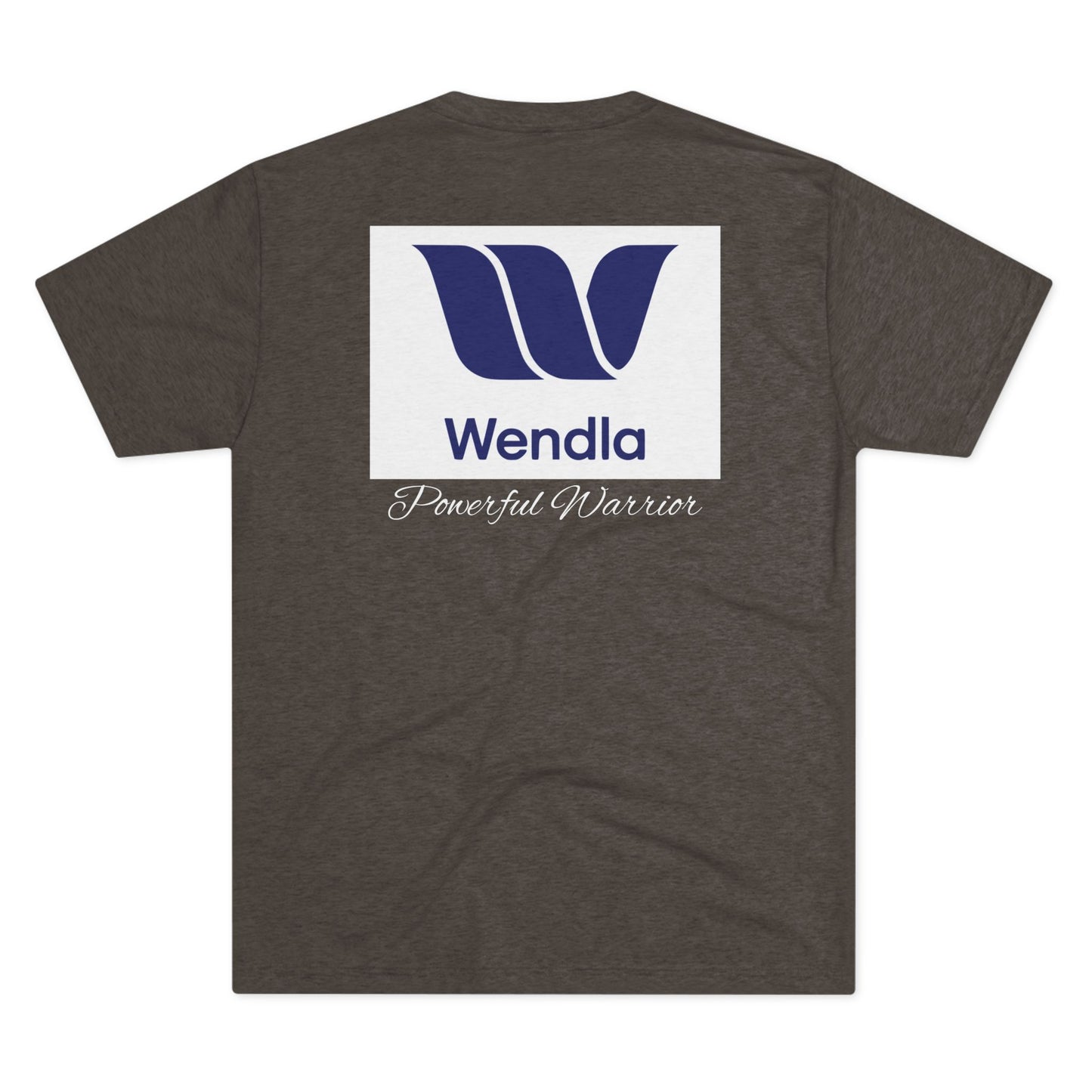Copy of Unisex Tri-Blend Crew Tee - Powerful Warrior Graphic T-Shirt, Motivational Gift, Casual Wear, Inspirational Apparel, Everyday Comfort
