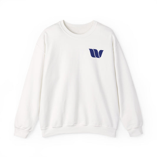 Unisex Heavy Blend™ Crewneck Sweatshirt with Modern Logo | Perfect for Casual Wear, Gifting, and Every Occasion
