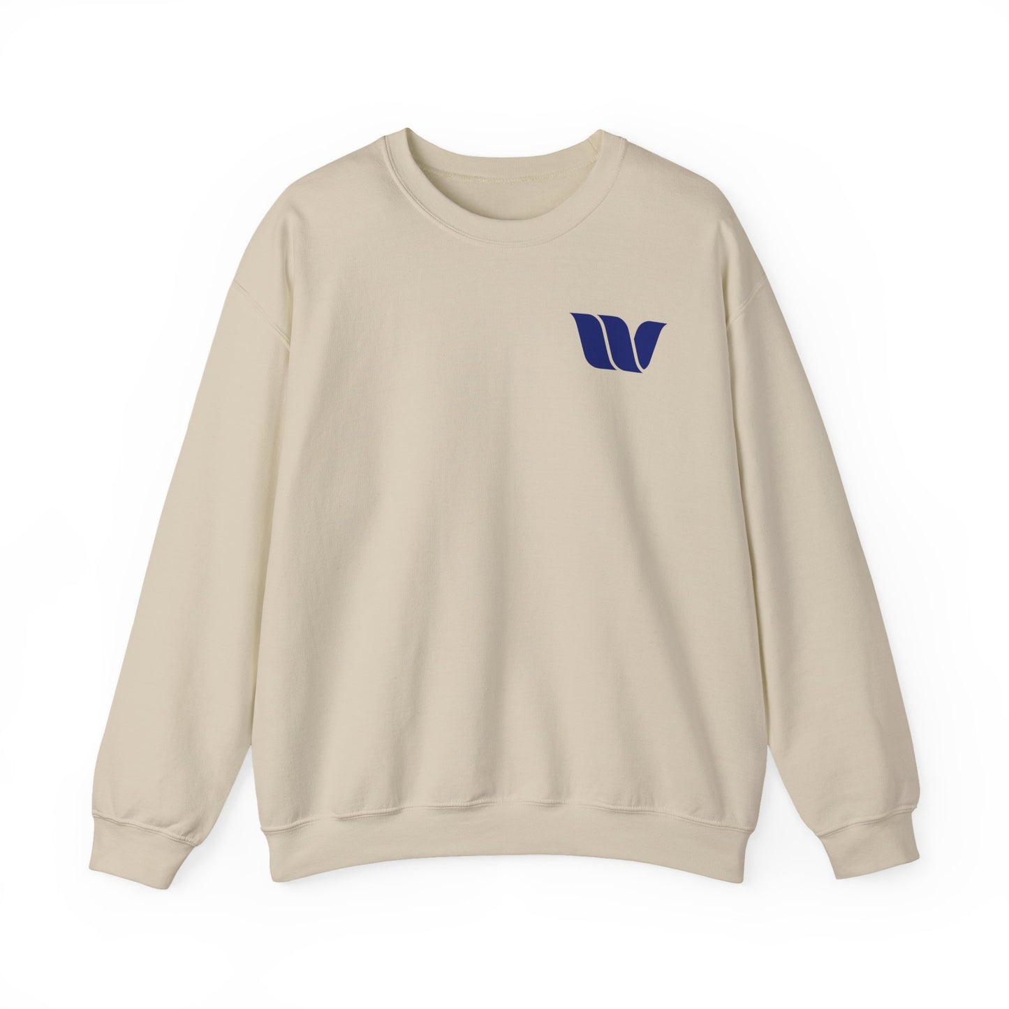 Unisex Heavy Blend™ Crewneck Sweatshirt with Modern Logo | Perfect for Casual Wear, Gifting, and Every Occasion
