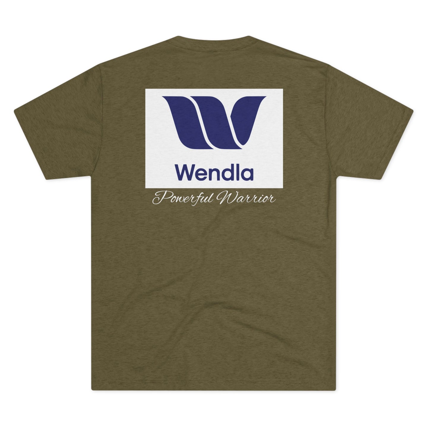 Copy of Unisex Tri-Blend Crew Tee - Powerful Warrior Graphic T-Shirt, Motivational Gift, Casual Wear, Inspirational Apparel, Everyday Comfort